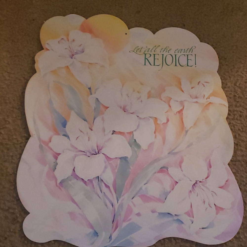 Let All Earth Rejoice! Religious Poster